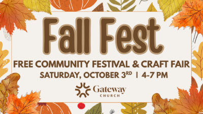 Join Us for a Fun-Filled Fall Fest and Craft Fair