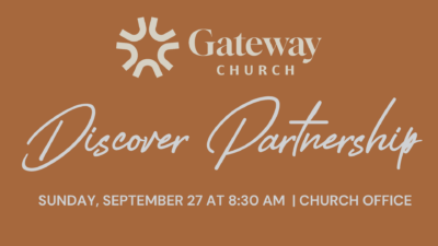 Discover Partnership at Gateway