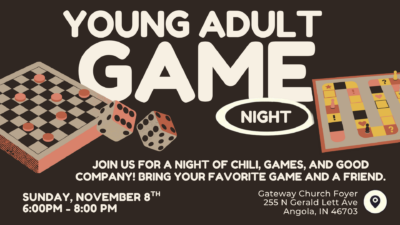 Young Adult Game Night